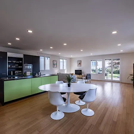 Stockhorn Loft - Central, Free Parking, Private Appartement Steffisburg